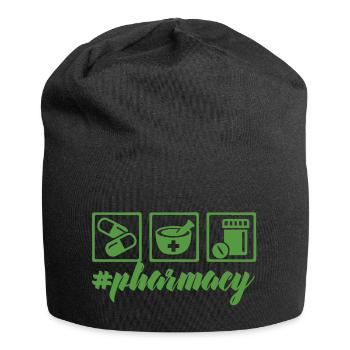 Pharmacy / Pharmacist: #pharmacy - Jersey Beanie - black - Front