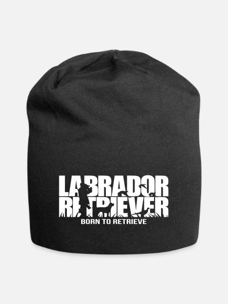 LABRADOR RETRIEVER born to retrieve - Jersey-Beanie - Schwarz