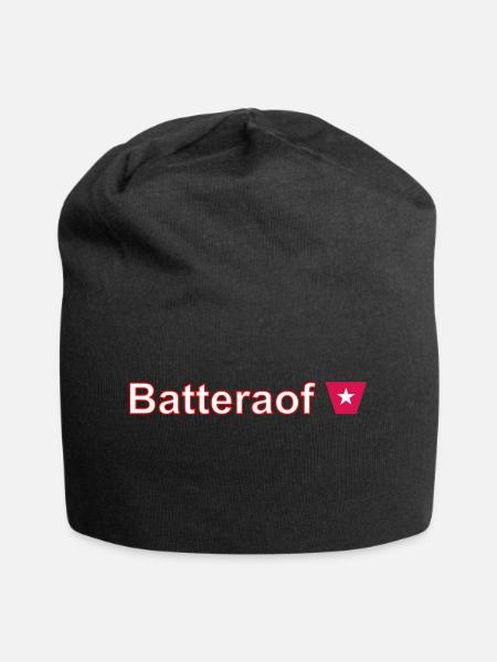 Batteraof W - Jersey-Beanie - Schwarz