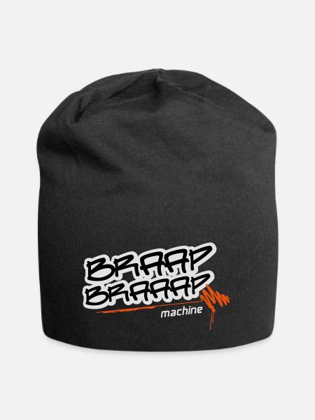 Braap braaap machine - Jersey-Beanie - Schwarz