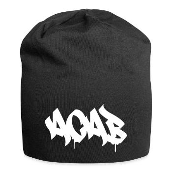 Tag graffiti ACAB - Bonnet en jersey - noir - Devant