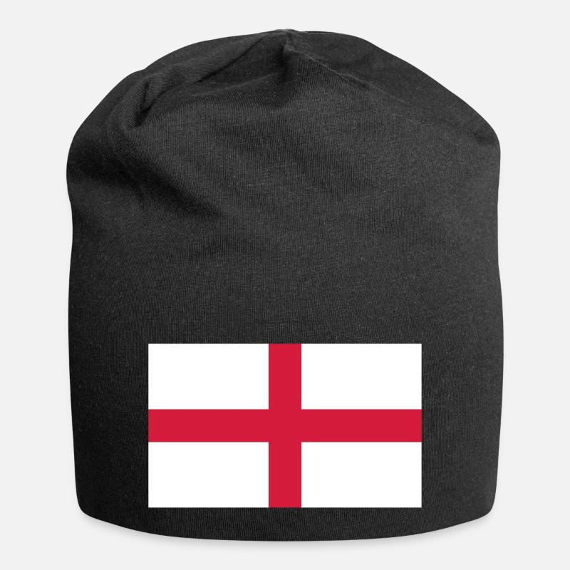 Angleterre - Bonnet en jersey - noir