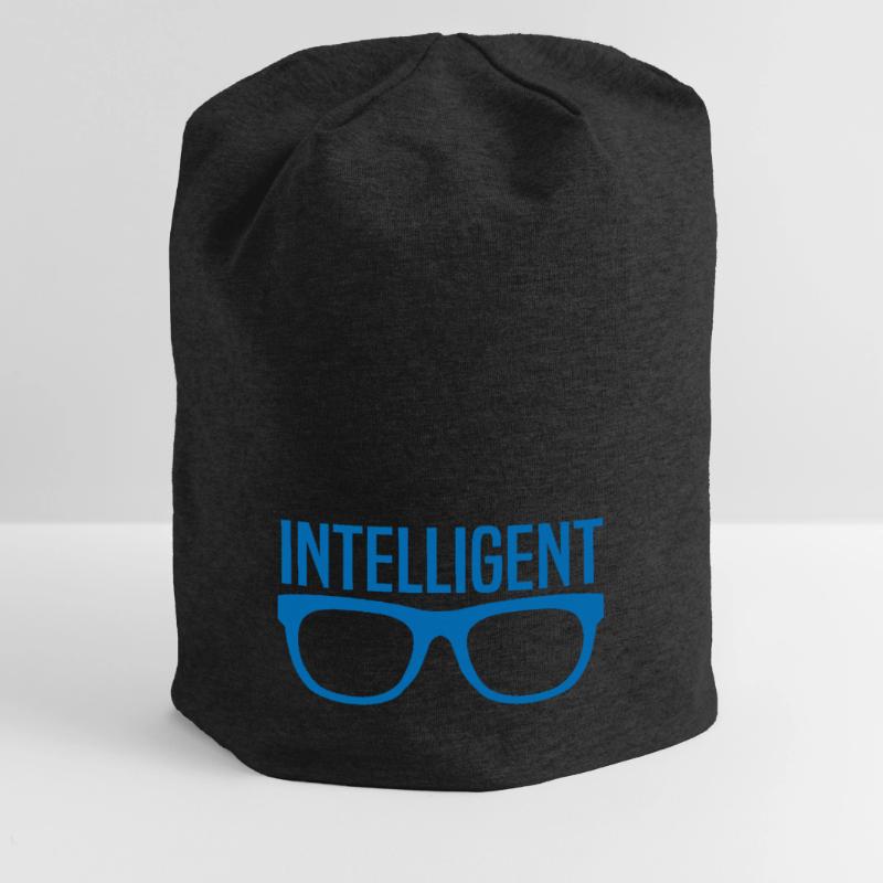 Intelligenter Junge oder Mädchen Jersey-Beanie