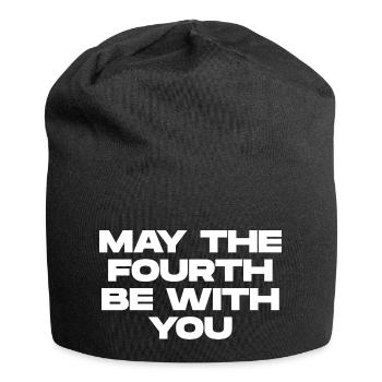May The Fourth - Jersey Beanie - black - Front
