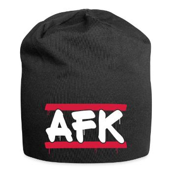 AFK - Bonnet en jersey - noir - Devant