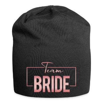 Team Bride - Jersey Beanie - black - Front