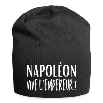 Napoléon Vive l'Empereur ! - Bonnet en jersey - noir - Devant