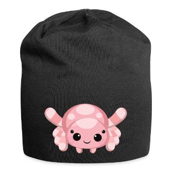 Spinne mimi - Jersey-Beanie - Schwarz - Vorne