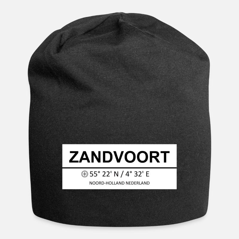Zandvoort Coordinates - Zandvoort coordinates - Jersey Beanie - black