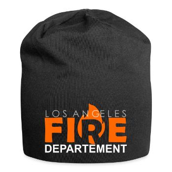 LOS ANGELES FIRE DEPARTEMENT - Jersey Beanie - black - Front