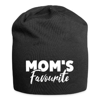 LE PRÉFÉRÉ DE MAMAN Le préféré de maman - Bonnet en jersey - noir - Devant
