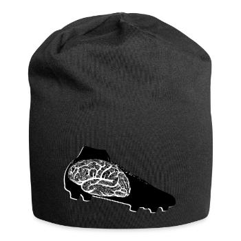 Football boot with brain BRAIN SOCCER - Jersey Beanie - black - Front