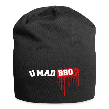 BRO? - Jersey-Beanie - Schwarz - Vorne