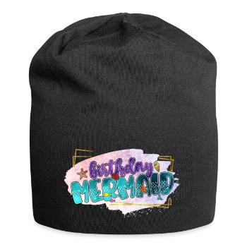 Ocean Sublimation - Jersey Beanie - black - Front