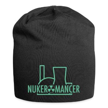 nukeromancer - Jersey-Beanie - Schwarz - Vorne