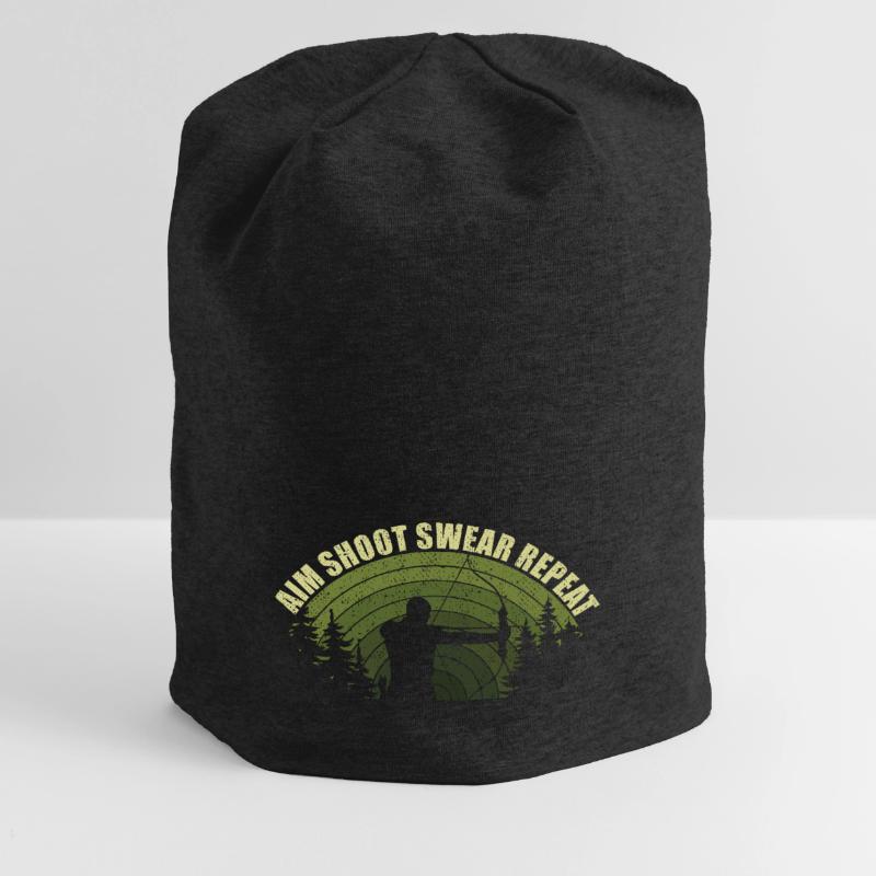 Spaß Bogenschießen Bogenjagd Bogenjäger Bogenjagd Bogenjagd Bogen Jersey-Beanie
