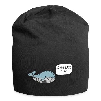 Sauver la mer - Protection de l’environnement et protection du milieu marin - Bonnet en jersey - noir - Devant