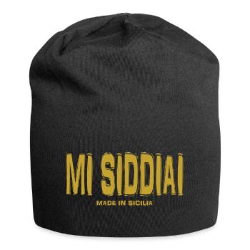 T-Shirt Sizilien T-Shirt mi siddiai siciliano - Jersey-Beanie - Schwarz - Vorne