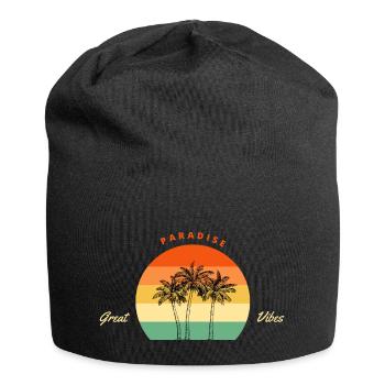 Surf Paradise - Jersey Beanie - black - Front