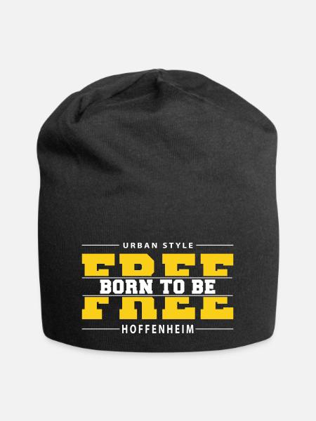 Hoffenheim Meine Stadt Urban Style Born Free - Jersey-Beanie - Schwarz