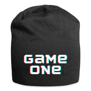Premier jeu - Bonnet en jersey - noir - Devant