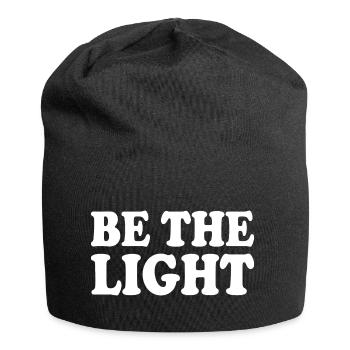 Be the light - Jersey Beanie - black - Front