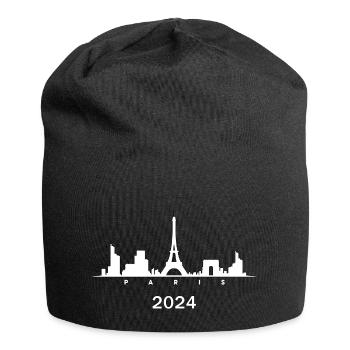 Paris Capitale France - Bonnet en jersey - noir - Devant