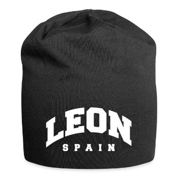 León - Jersey-Beanie - Schwarz - Vorne