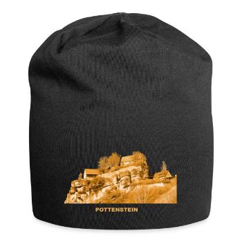 Château de Pottenstein Suisse franconienne Bavière - Bonnet en jersey - noir - Devant