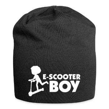 E-Scooter Roller Scooter - Bonnet en jersey - noir - Devant