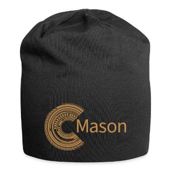 For Mason - Jersey Beanie - black - Front