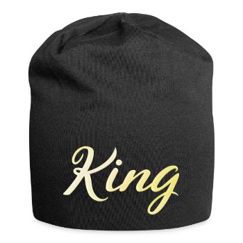 King - Jersey Beanie - black - Front