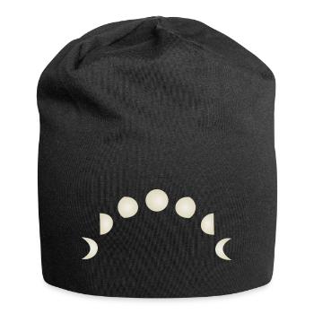 Moon phases Astronomy - Jersey Beanie - black - Front