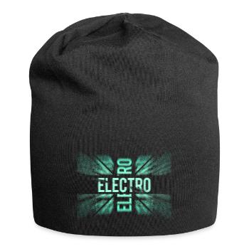 Electro Techno Rave DJ Festival - Jersey-Beanie - Schwarz - Vorne