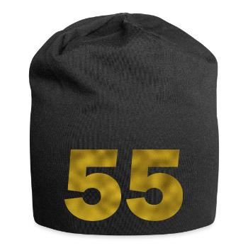 Birthday 55 years - Jersey Beanie - black - Front