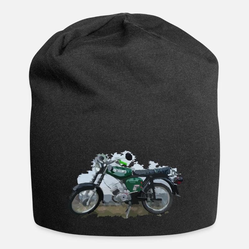 Moped - Jersey-Beanie - Schwarz