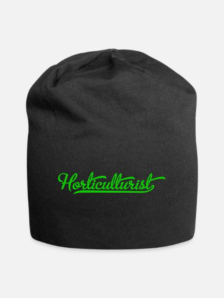 Gärtner - Jersey-Beanie - Schwarz