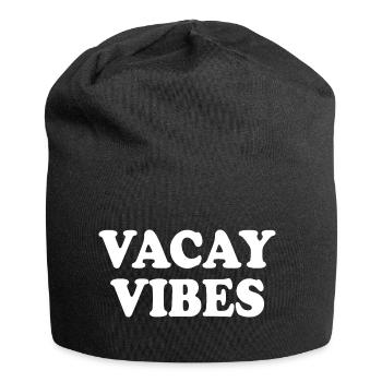 Vacay vibes - Bonnet en jersey - noir - Devant