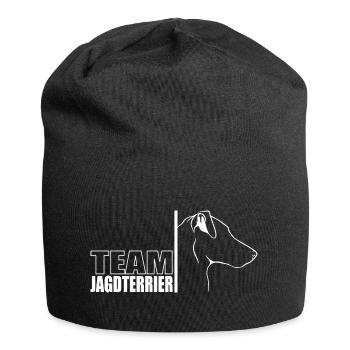 TEAM Hunting Terrier Dogs Dog Hunting Dogs Wilsigns - Jersey Beanie - black - Front