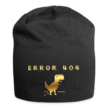 Karikatur Glücklich Vektor Figur Symbol Lustiges Design Niedlich - Jersey-Beanie - Schwarz - Vorne