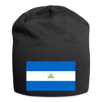 Nicaragua - Jersey-Beanie - Schwarz - Vorne