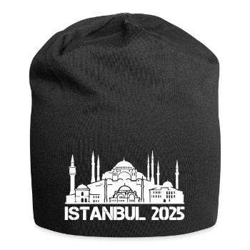 Istanbul 2025 - Jersey Beanie - black - Front