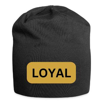 Loyauté loyale - Bonnet en jersey - noir - Devant
