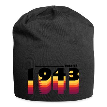 Vintage Bold Tribute to 1943 - Celebrate 82nd - Jersey Beanie - black - Front