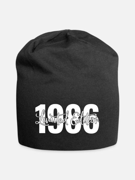 Limited edition 1986 - Jersey-Beanie - Schwarz