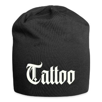Tatouage - Bonnet en jersey - noir - Devant