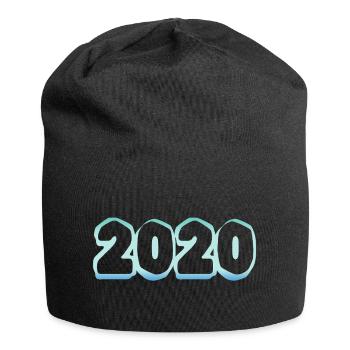 Eisberg 2020 - Jersey-Beanie - Schwarz - Vorne