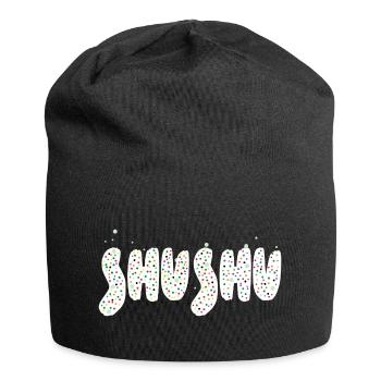 Shushu word art - Jersey Beanie - black - Front