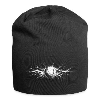 Tennis - Jersey-Beanie - Schwarz - Vorne