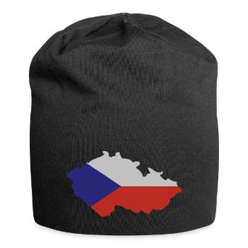 Czech Republic Shape - Jersey-Beanie - Schwarz - Vorne